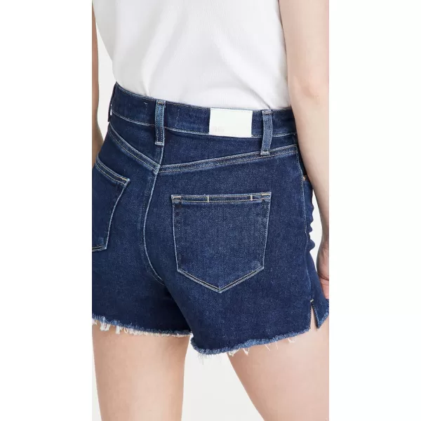 PAIGE Womens Dani Vintage Raw Hem Ultra High Rise ShortCayden