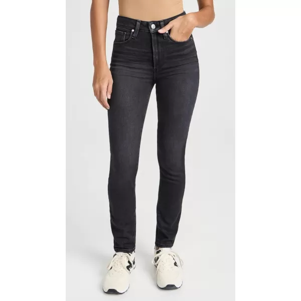 PAIGE Womens Gemma JeansBlack Lotus