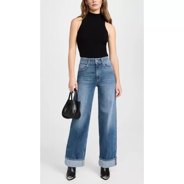 PAIGE Womens Sasha 32 Wide Cuff JeansStefania