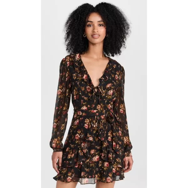 PAIGE Womens Tamera DressBlack Multi