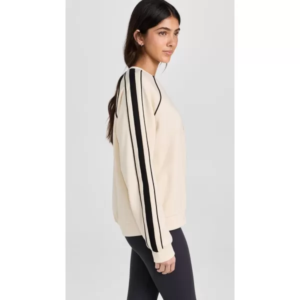 PE NATION Womens Crossman SweatshirtPearled Ivory