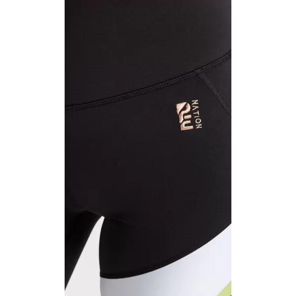 PE NATION Womens Sprint Time Bike ShortsBlack