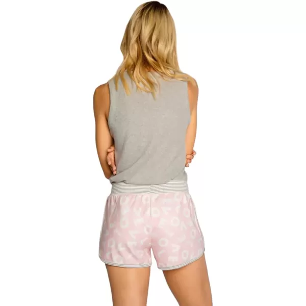 PJ Salvage Womens Loungewear Live Life Gratefully ShortPink Dream