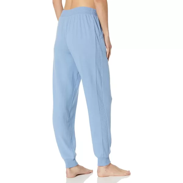 PJ Salvage Womens Loungewear Peachy in Color Banded PantGlacier Blue