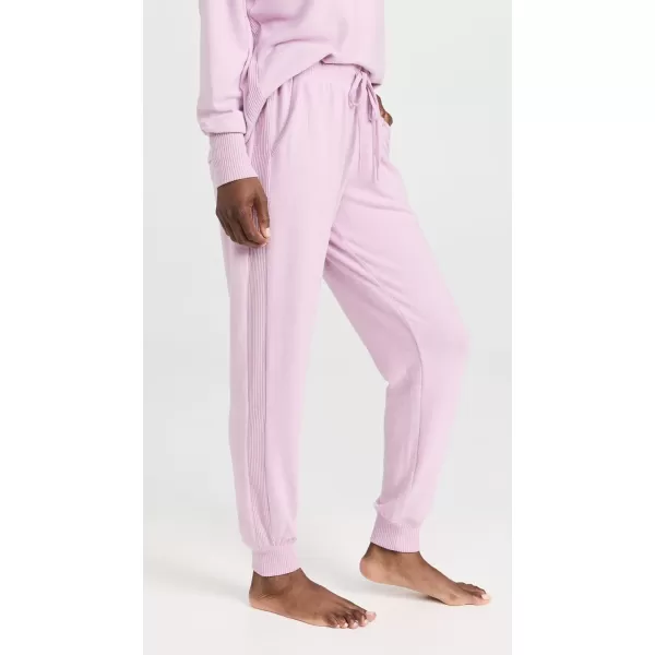 PJ Salvage Womens Loungewear Peachy in Color Banded PantLilac Mist