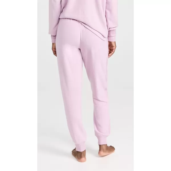 PJ Salvage Womens Loungewear Peachy in Color Banded PantLilac Mist