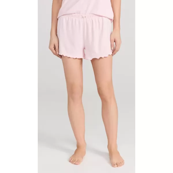 PJ Salvage womens Loungewear Pointelle Hearts ShortPink Dream