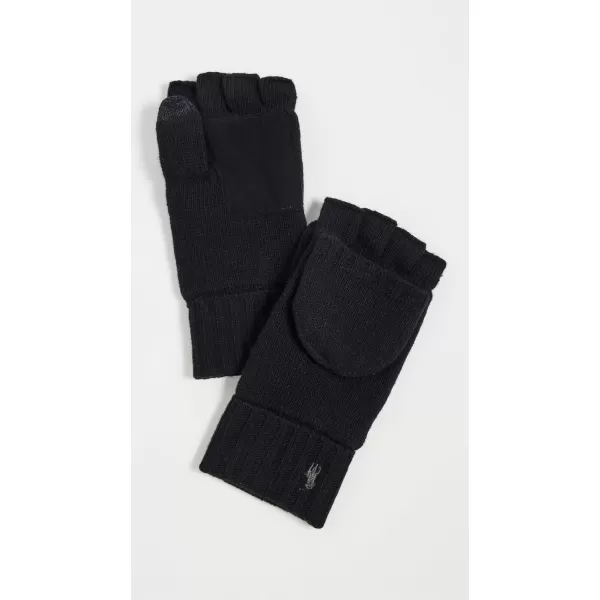 POLO RALPH LAUREN Mens Wool Blend Convertible GlovesPolo Black