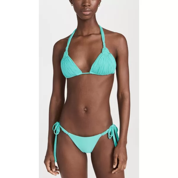 PQ Swim Womens Mila Tie Full Bikini BottomsSeaside