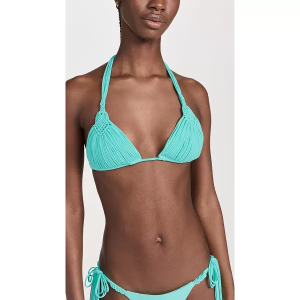 PQ Swim Womens Mila Triangle Bikini TopSeaside