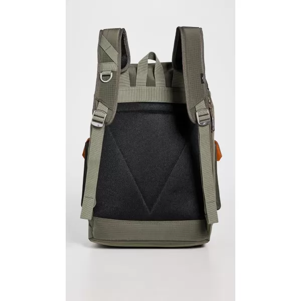 PS Paul Smith Mens Drawstring Backpack Olive Green One SizeOlive