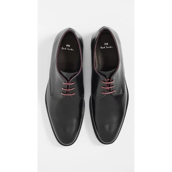 PS Paul Smith Mens Leather Bayard Derby ShoesBlack