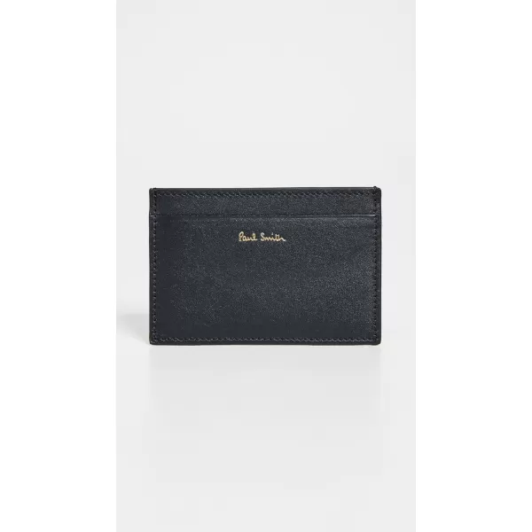 Paul Smith Mens Multi Stripe Card Case Blacks One SizeBlacks