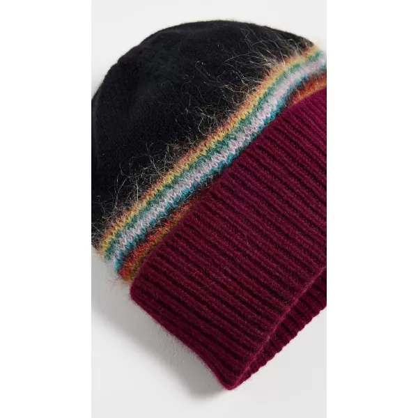 Paul Smith Mens Signature Intarsia BeanieBlacks