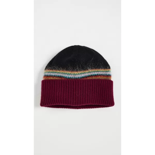 Paul Smith Mens Signature Intarsia BeanieBlacks