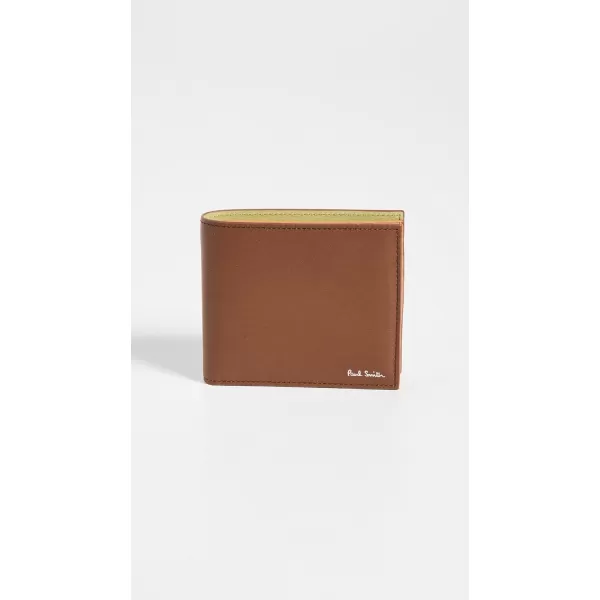 Paul Smith Mens Wallet Billfold Brown Multi One SizeBrown Multi