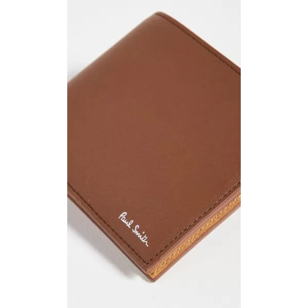 Paul Smith Mens Wallet Billfold Brown Multi One SizeBrown Multi