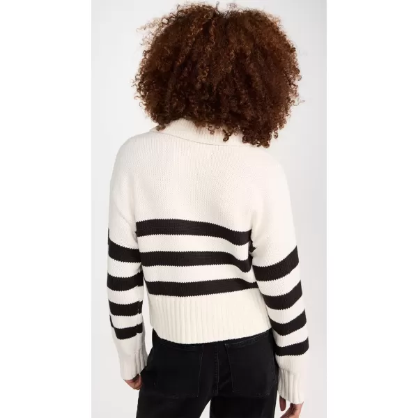 Pistola Denim Womens Arlo SweaterMidnight Cream Stripe