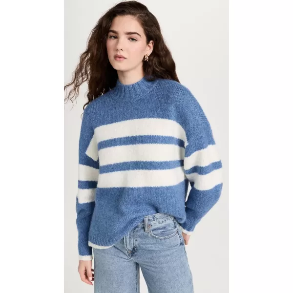 Pistola Denim Womens Carlen SweaterCampanula Wht Stripe