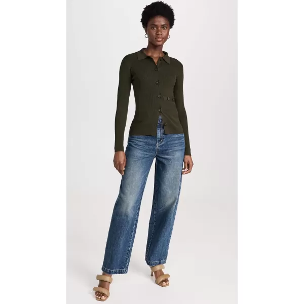 Pistola Denim Womens Kealy CardiganDark Olive