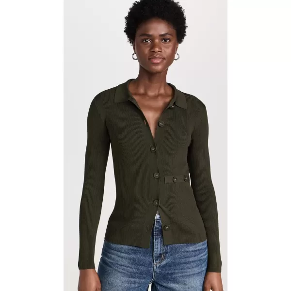 Pistola Denim Womens Kealy CardiganDark Olive