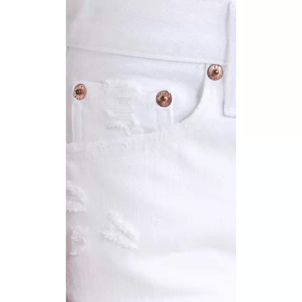 Pistola Denim Womens Nova ShortsWhite Vintage