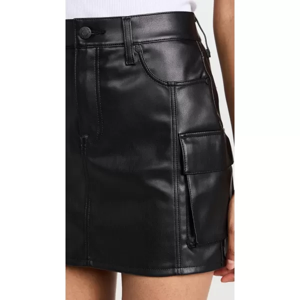 Pistola Denim Womens Rhea Cargo SkirtSlate Black