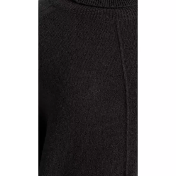 Pixie Market Womens Split Long Turtleneck CoatCharcoal Grey