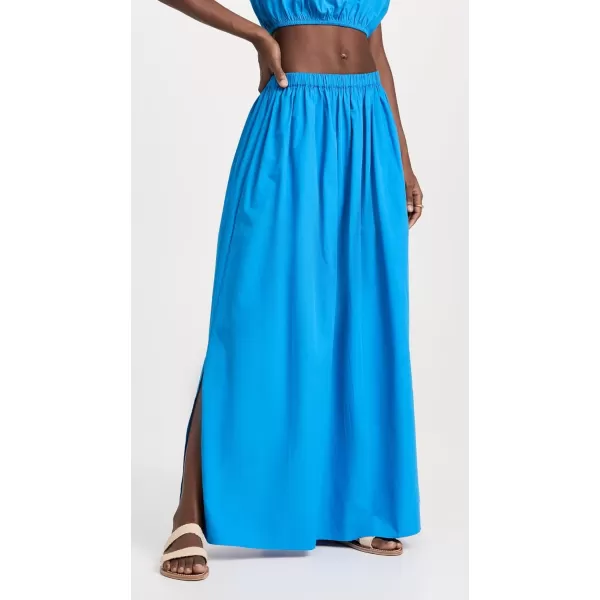 Playa Lucila Womens Maxi SkirtBlue