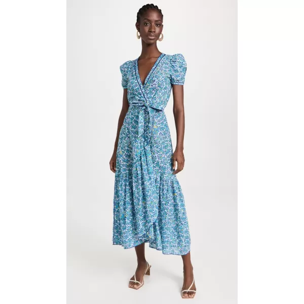 Poupette St Barth Womens Baba Ct Stripe Maxi DressBlue Net