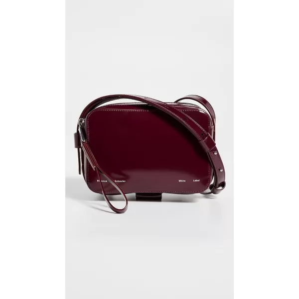 Proenza Schouler White Label Womens Watts Leather Camera Bag Bordeaux One SizeOne Size Bordeaux