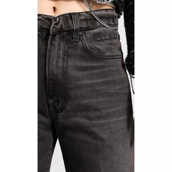 R13 Womens Nina Straight Leg JeansVintage Boyd Black