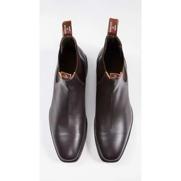 RM Williams Mens Classic RM Leather Chelsea BootsChestnut