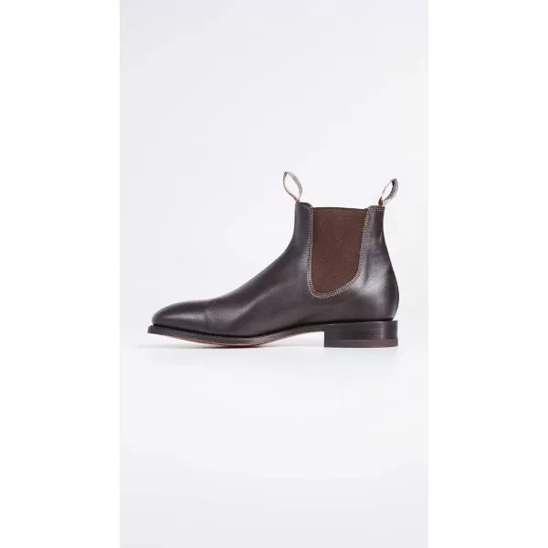 RM Williams Mens Classic RM Leather Chelsea BootsChestnut