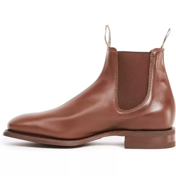 RM Williams Mens Classic RM Leather Chelsea BootsDark Tan