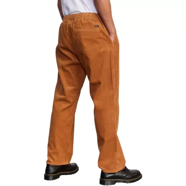 RVCA Mens Daggers Cord PantAmericana ElasticCamel