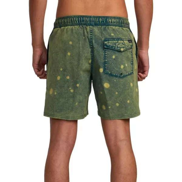 RVCA Mens Manic Elastic ShortMarsh Manic Elastic