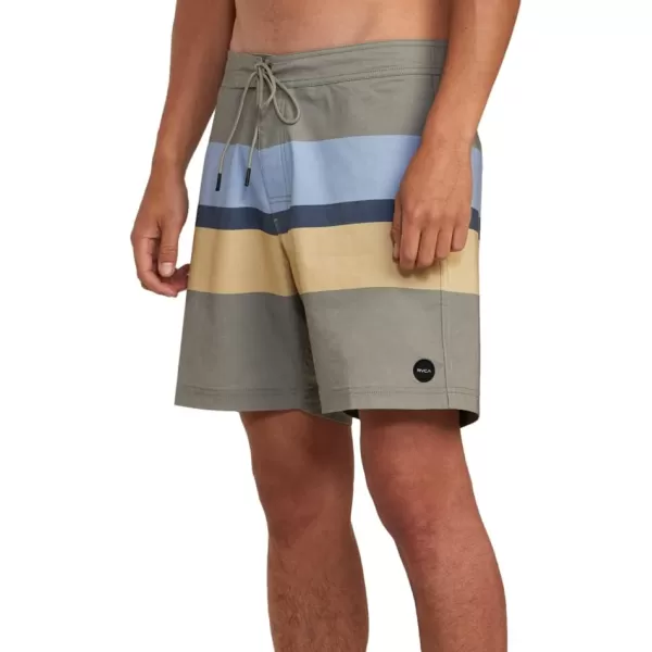 RVCA Mens Manic Elastic ShortNew Aloe Westport