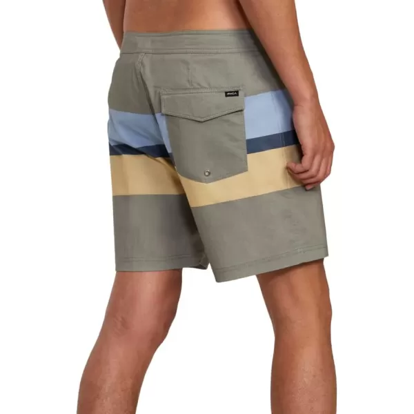 RVCA Mens Manic Elastic ShortNew Aloe Westport