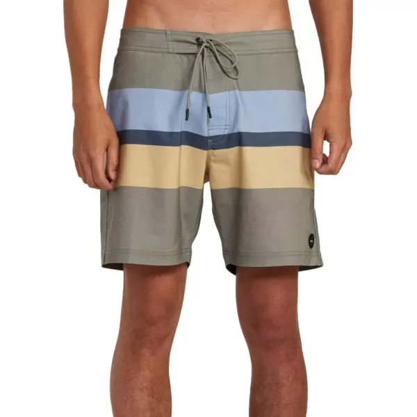 RVCA Mens Manic Elastic ShortNew Aloe Westport