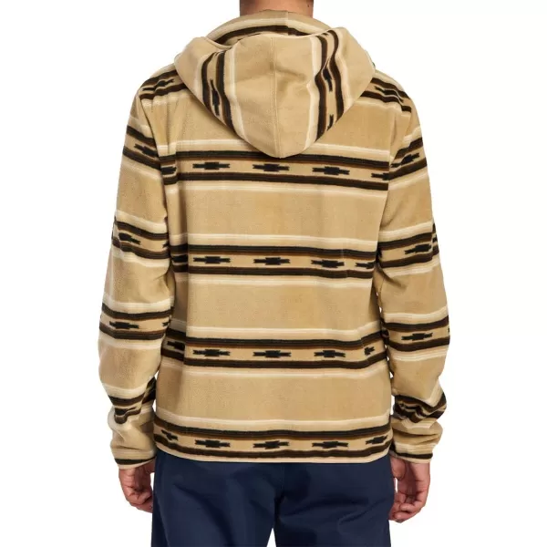 RVCA Mens Sherpa Fleece JacketHawthorneBurlap