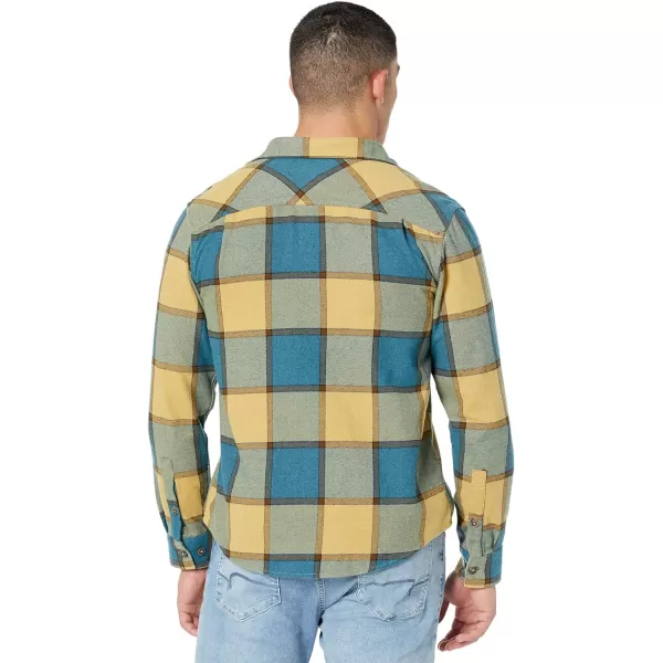 RVCA Mens Thatll Work Flannel Long Sleeve Woven ShirtThatll WorkMarsh