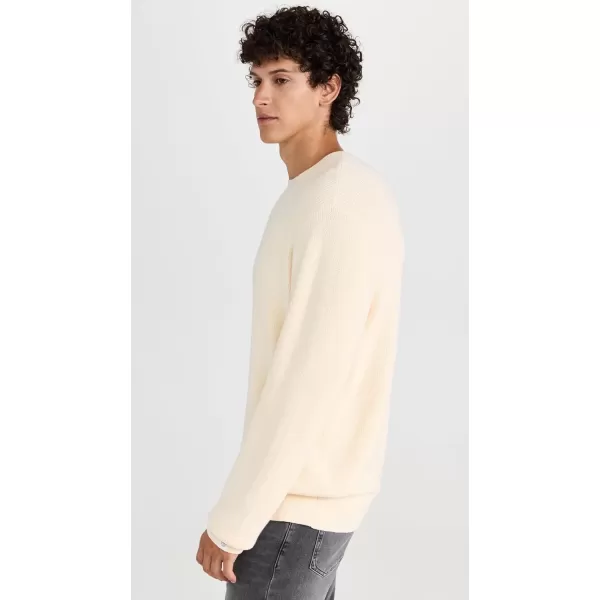 Rag amp Bone Mens Dexter Rib Crew Neck SweaterRaw