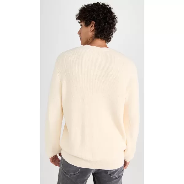 Rag amp Bone Mens Dexter Rib Crew Neck SweaterRaw