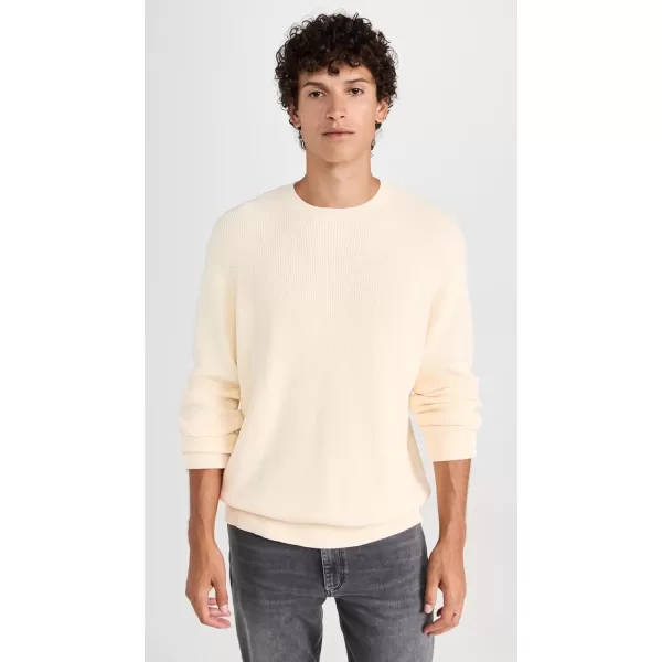 Rag amp Bone Mens Dexter Rib Crew Neck SweaterRaw