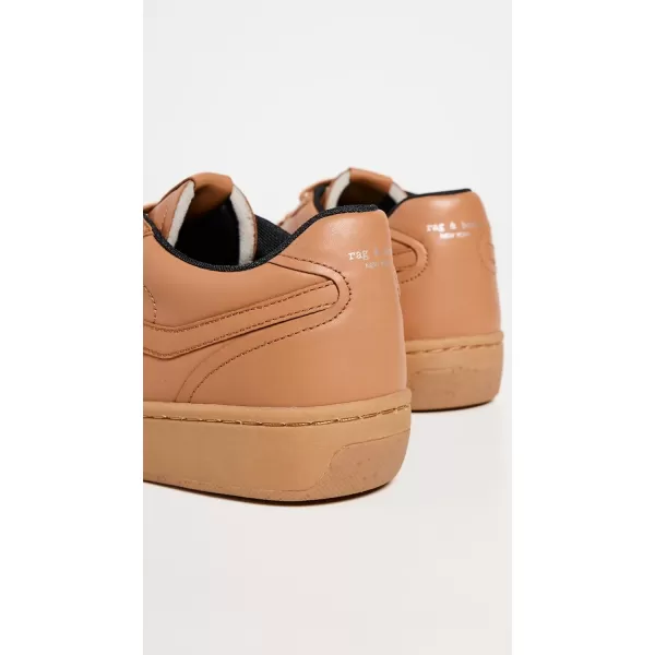 Rag amp Bone Mens Retro Court SneakersTan