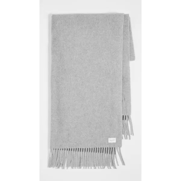 Rag amp Bone Womens Addison Recycled Wool ScarfMidgrey