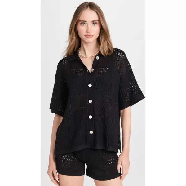 Rails Womens Clemente Button Down TopBlack