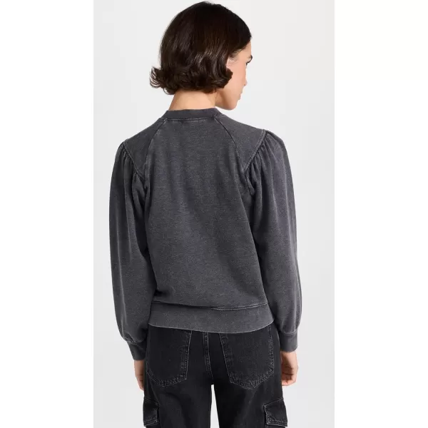 Rails Womens Dex SweatshirtBlack Acid Wash