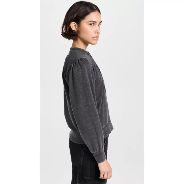 Rails Womens Dex SweatshirtBlack Acid Wash